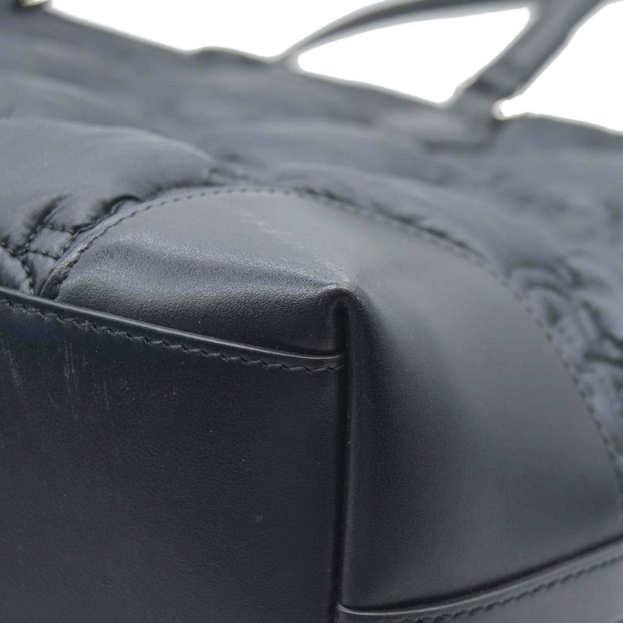 $2750 Gucci  Calfskin GG Matelasse Medium Ophidia Shopping Tote Black