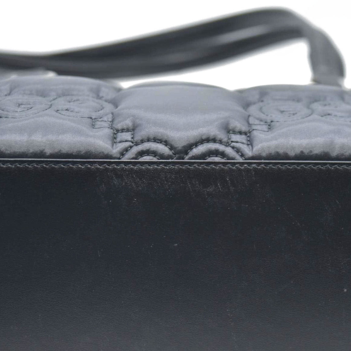 $2750 Gucci  Calfskin GG Matelasse Medium Ophidia Shopping Tote Black