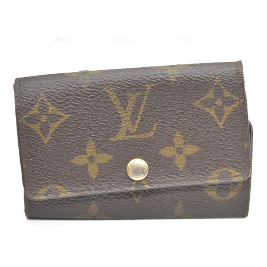 Louis Vuitton Monogram Multicles 6 Ring Key Case Brown