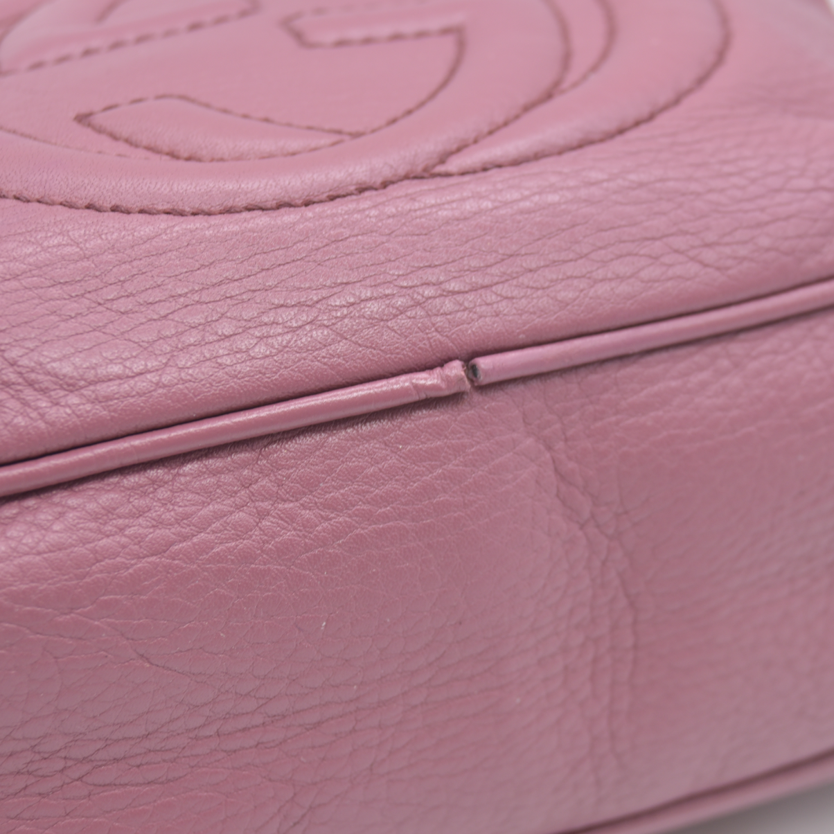 $1490 GUCCI Soho Disco Leather Shoulder Bag