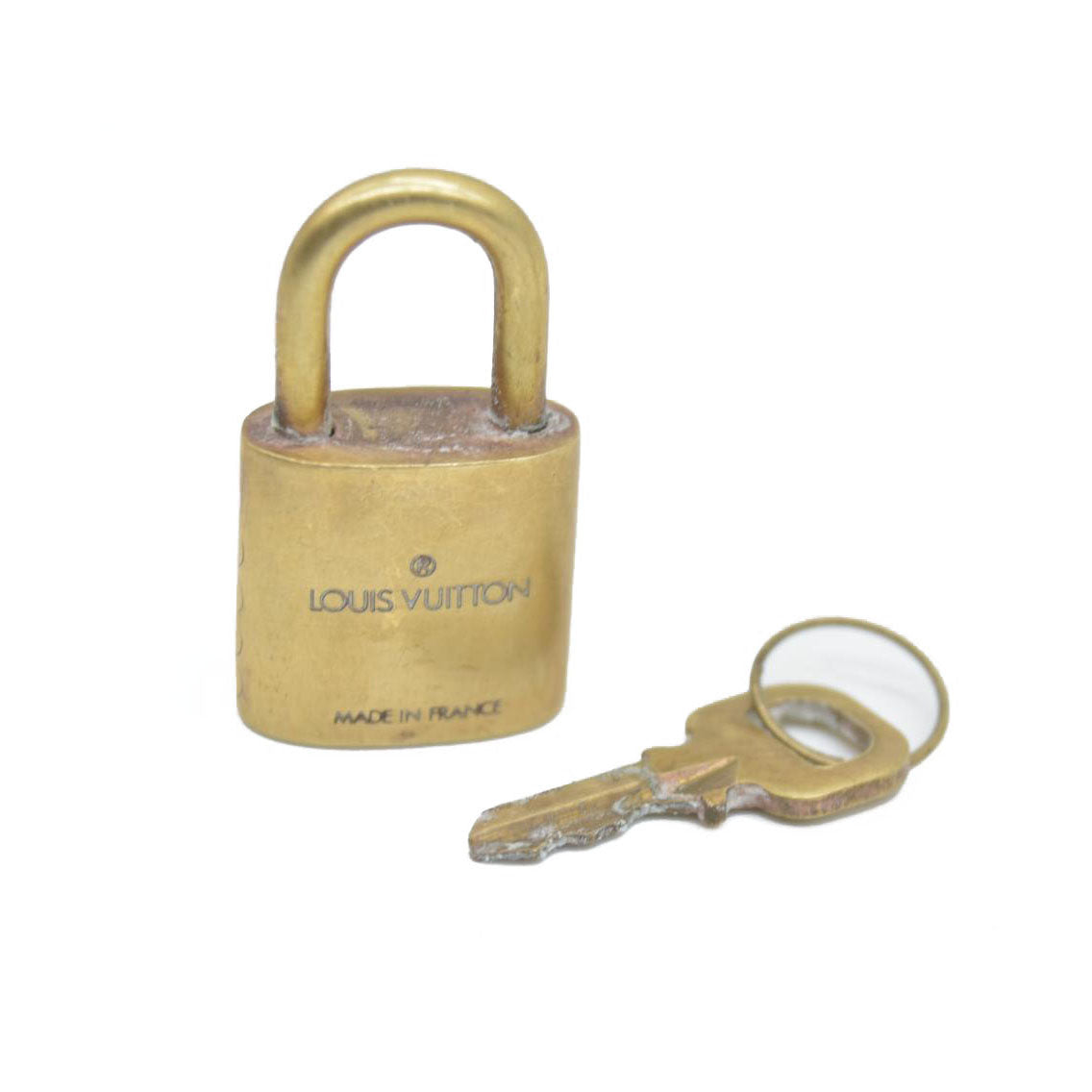 AUCTION Louis Vuitton Gold Lock and Key #312