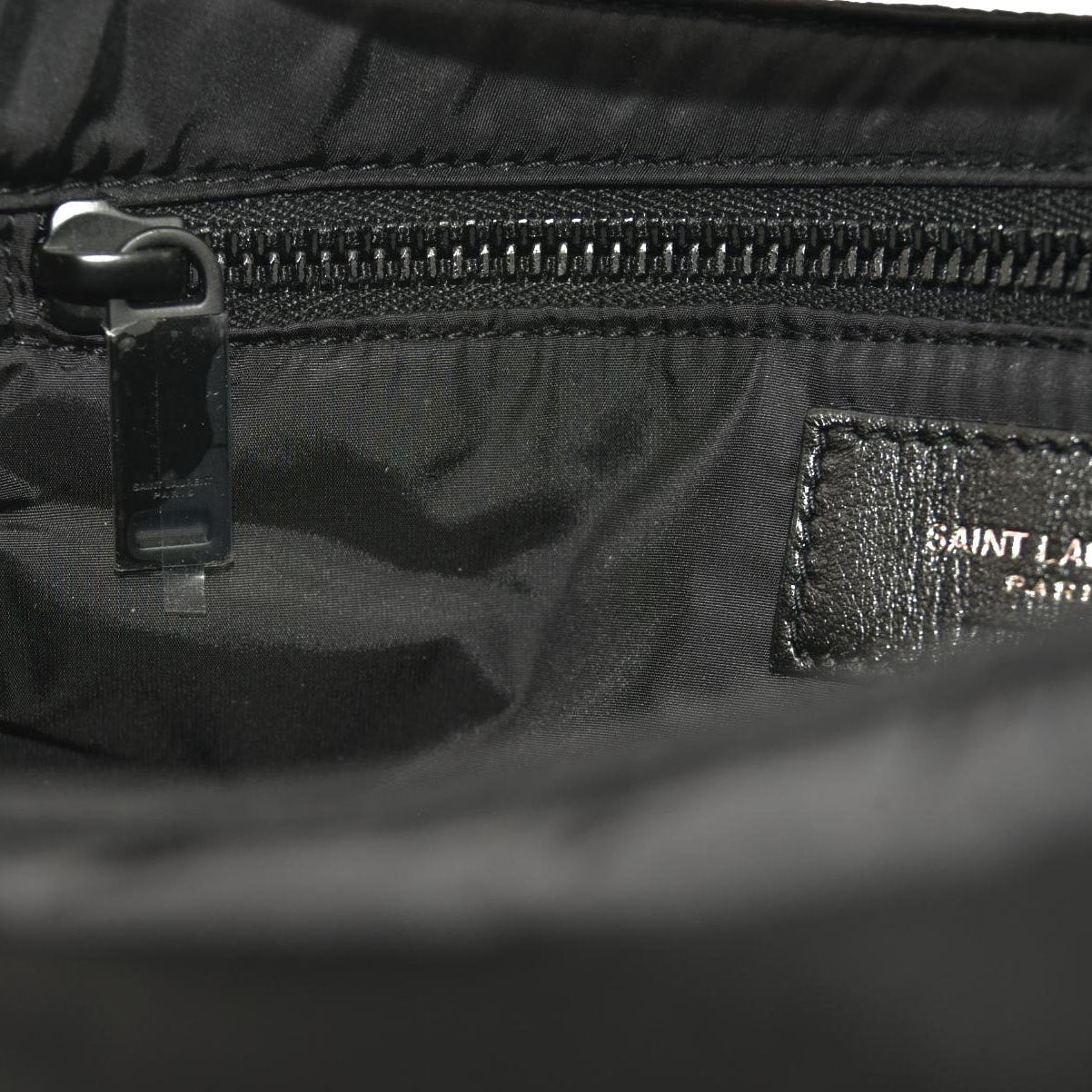 SAINT LAURENT  Econyl Nylon Le 5 A 7 Hobo Black