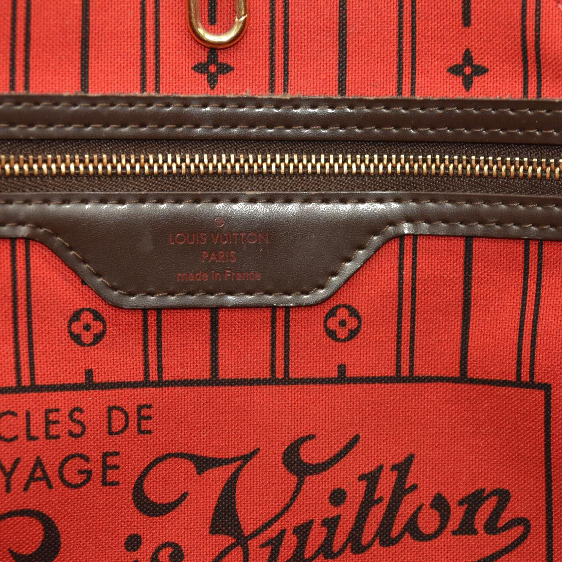 Louis Vuitton  Damier Ebene Neverfull GM FL2131