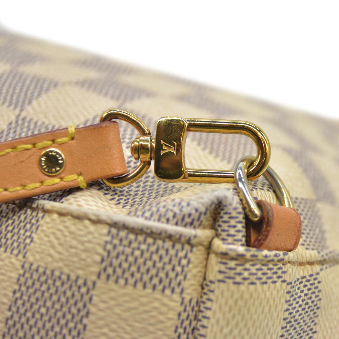 AUCTION $1250 Louis Vuitton  Damier Azur Sperone BB Backpack SR1137 2017