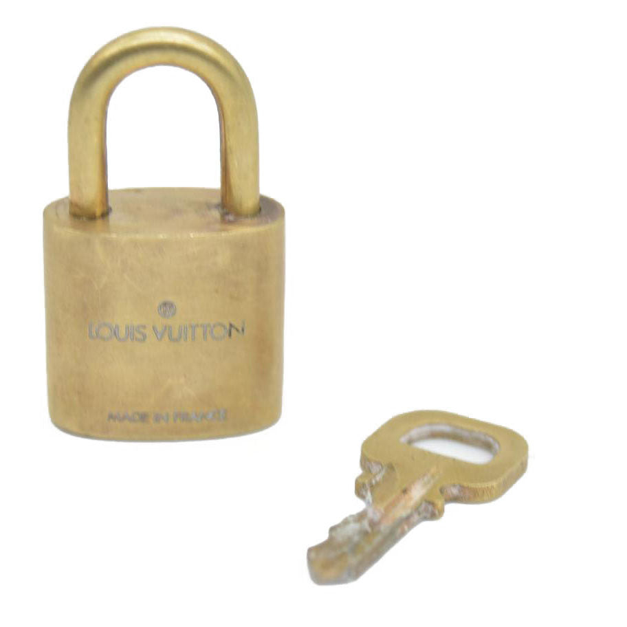 AUCTION Louis Vuitton Gold Lock and Key #312