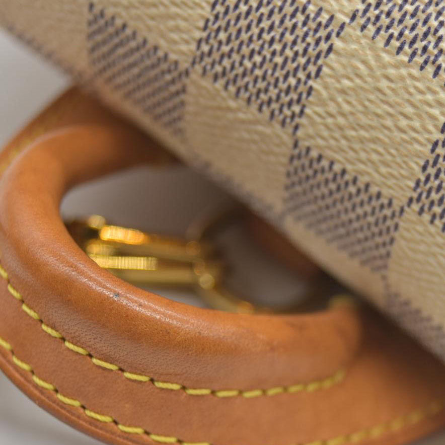 AUCTION $1250 Louis Vuitton  Damier Azur Sperone BB Backpack SR1137 2017