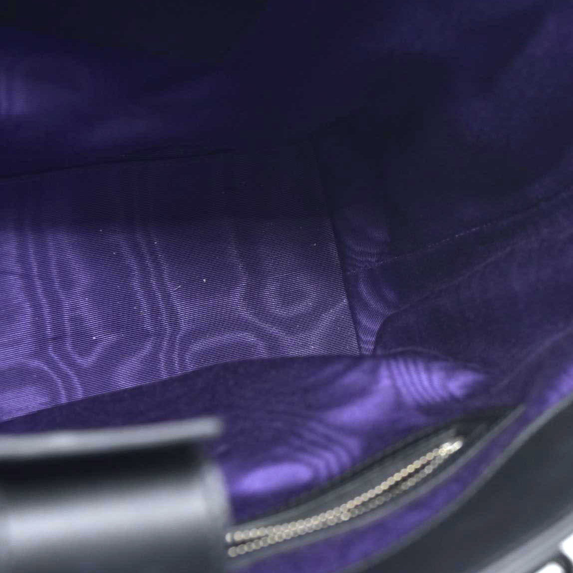 $2750 Gucci  Calfskin GG Matelasse Medium Ophidia Shopping Tote Black