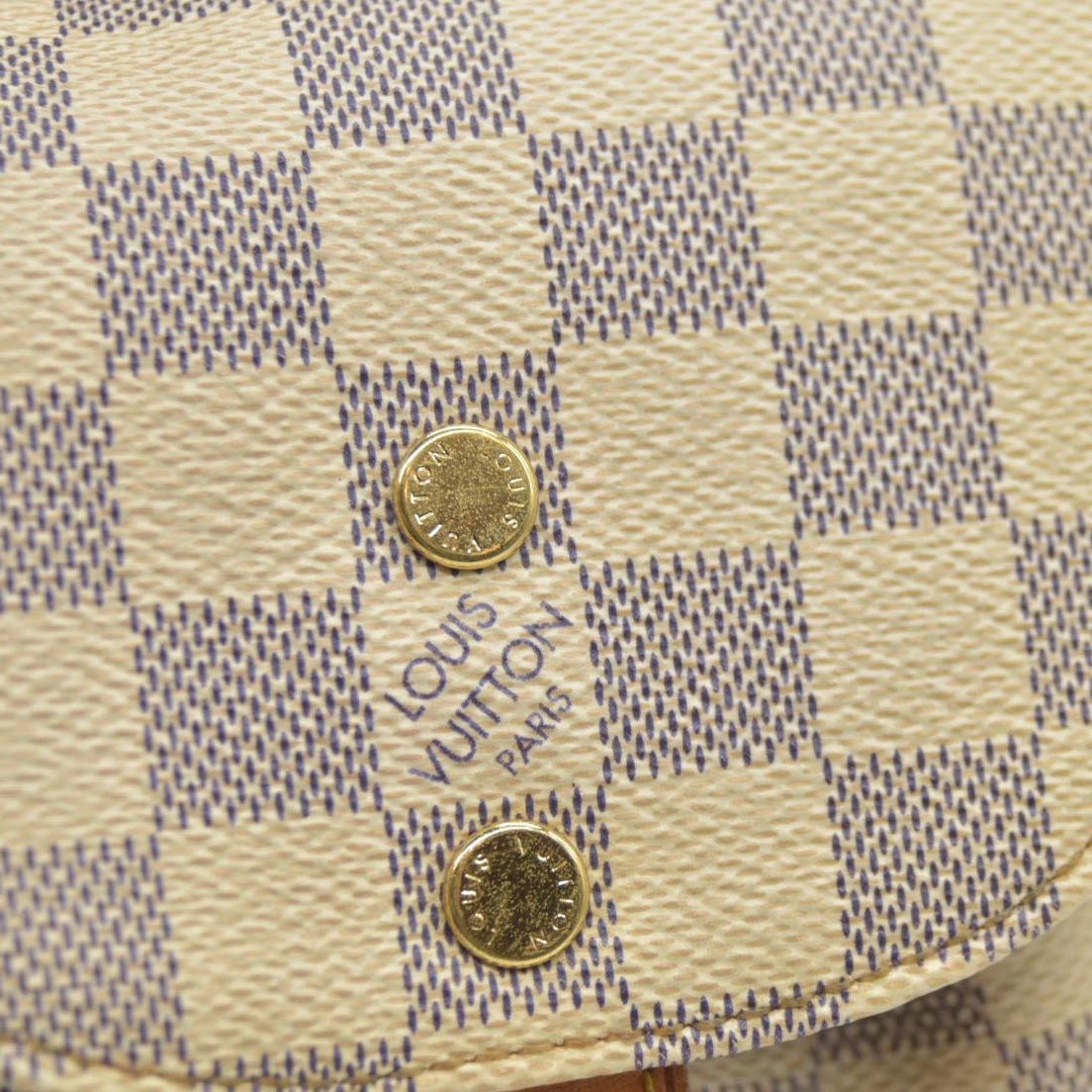 AUCTION $1250 Louis Vuitton  Damier Azur Sperone BB Backpack SR1137 2017