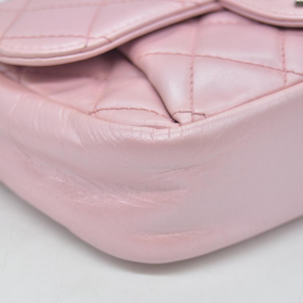 $3200 Chanel  Coco Pleats Flap Bag Pink