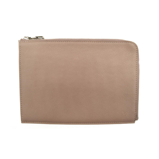 LOUIS VUITTON Taurillon Pochette Jour PM Beige