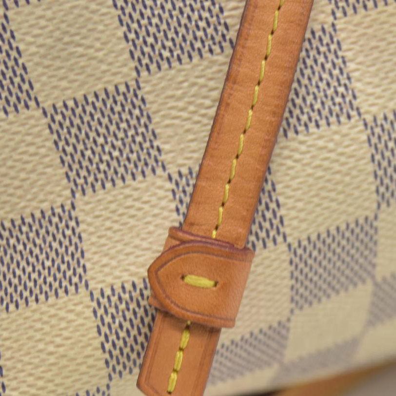 AUCTION $1250 Louis Vuitton  Damier Azur Sperone BB Backpack SR1137 2017