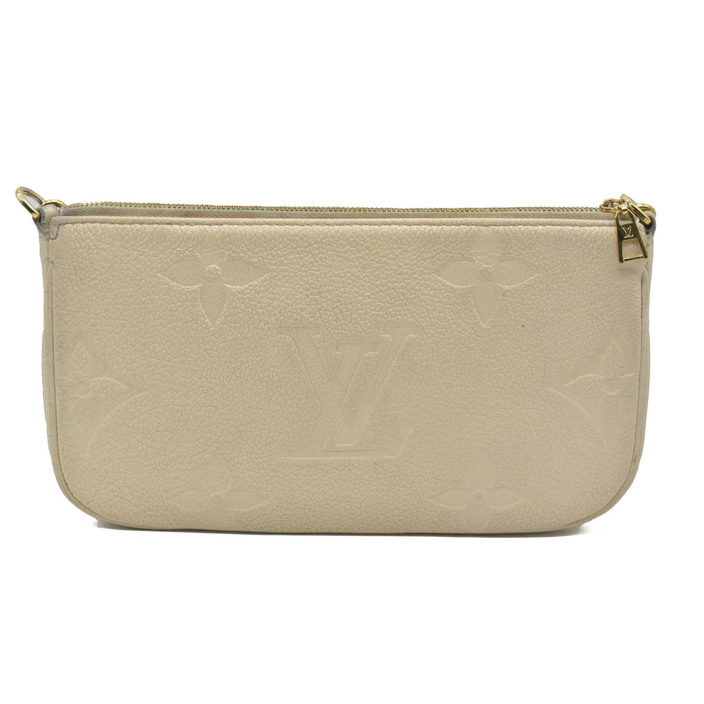 $3100 Louis Vuitton Monogram Giant Multi-Pochette Accessoires Cream