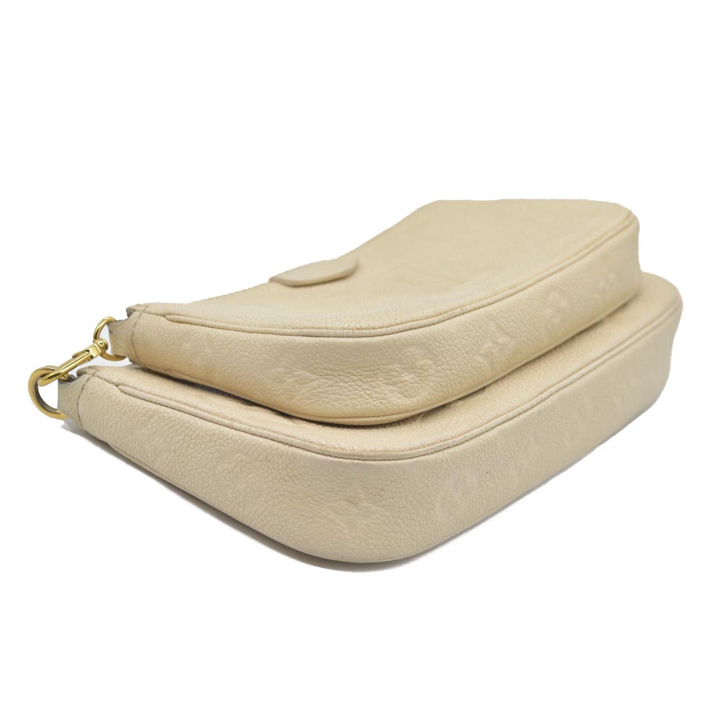 $3100 Louis Vuitton Monogram Giant Multi-Pochette Accessoires Cream