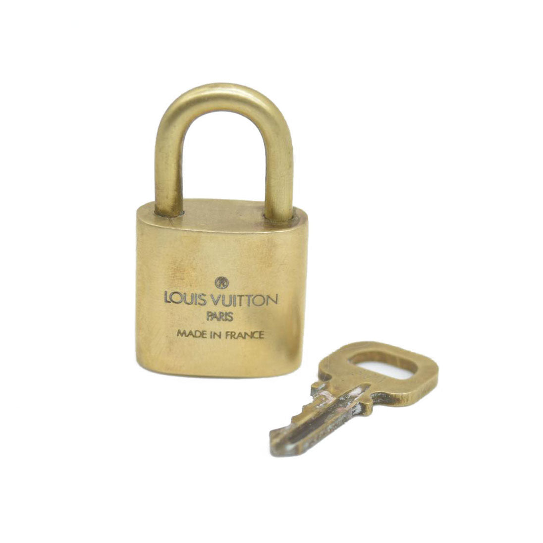AUCTION Louis Vuitton Gold Lock and Key #304