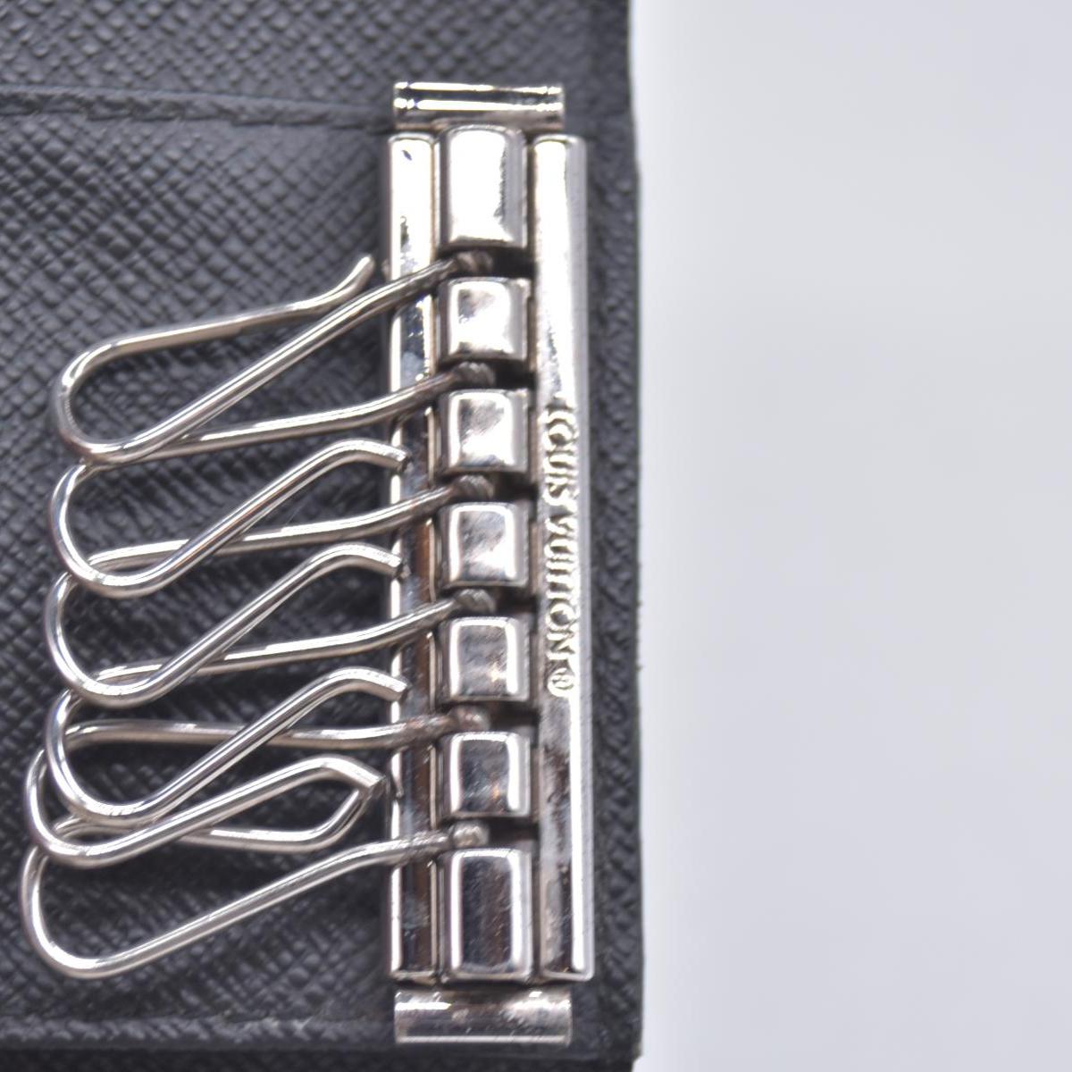 $395 2019 Louis Vuitton Graphite Multicles 6 Key Holder CT3159 CONSIGNMENT 10021147