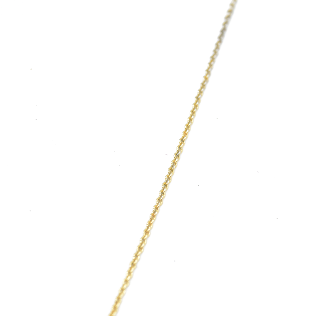 $505 LOUIS VUITTON V Essentials Necklace Gold Chain Necklace 2016 OB1116
