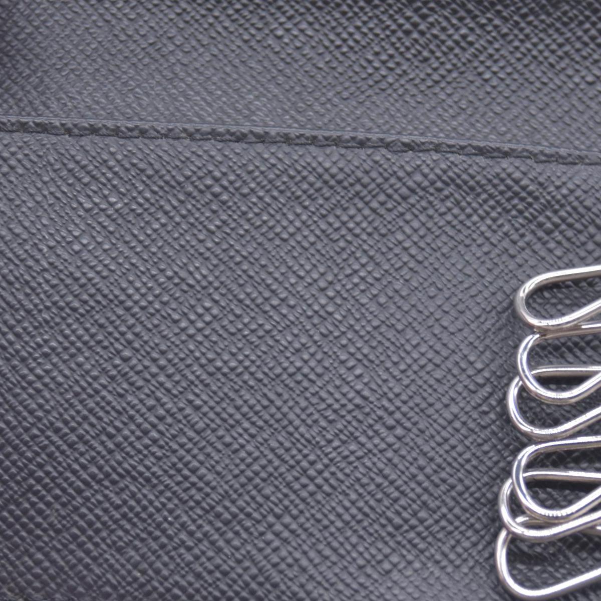 $395 2019 Louis Vuitton Graphite Multicles 6 Key Holder CT3159 CONSIGNMENT 10021147