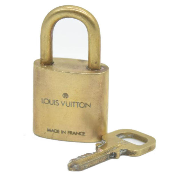 AUCTION Louis Vuitton Gold Lock and Key #311