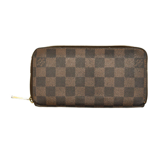 Louis Vuitton  Damier Ebene Zippy Wallet CA4049