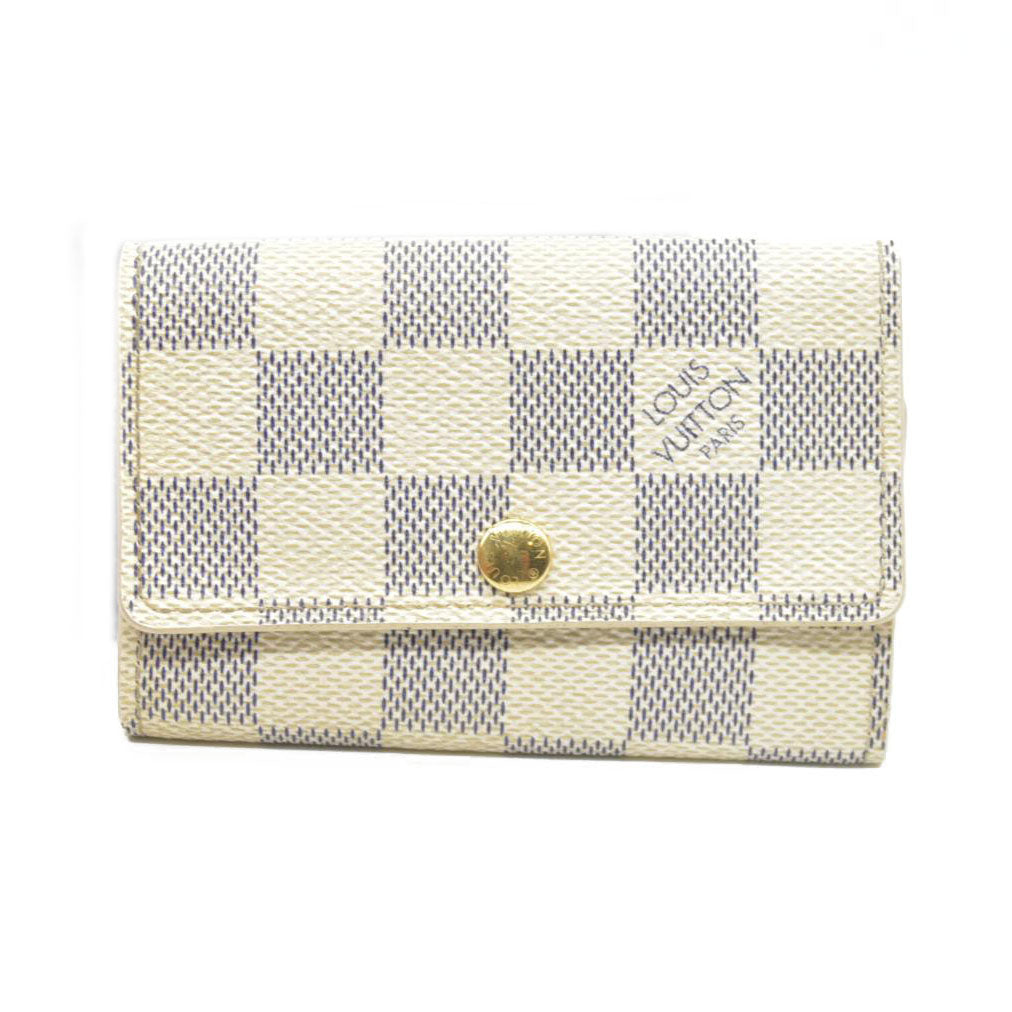 LOUIS VUITTON Damier Azur Multicles 6 Ring Key Case