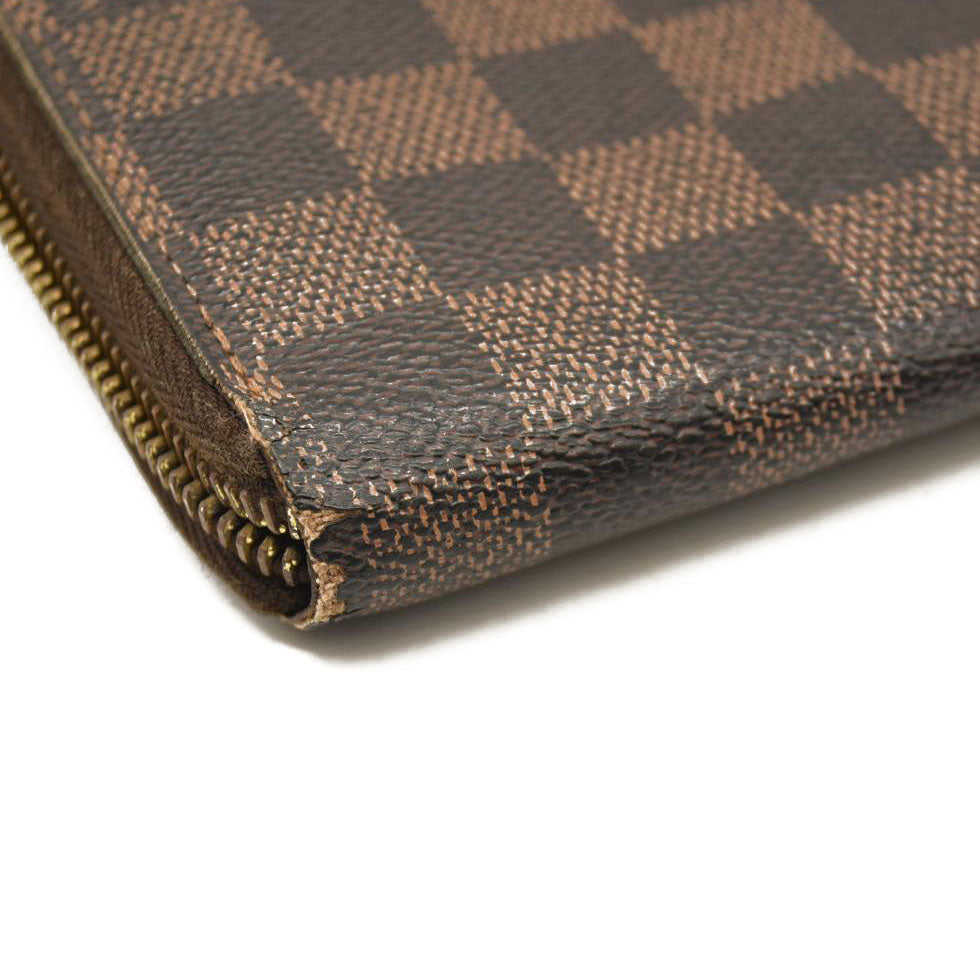 Louis Vuitton  Damier Ebene Zippy Wallet CA4049