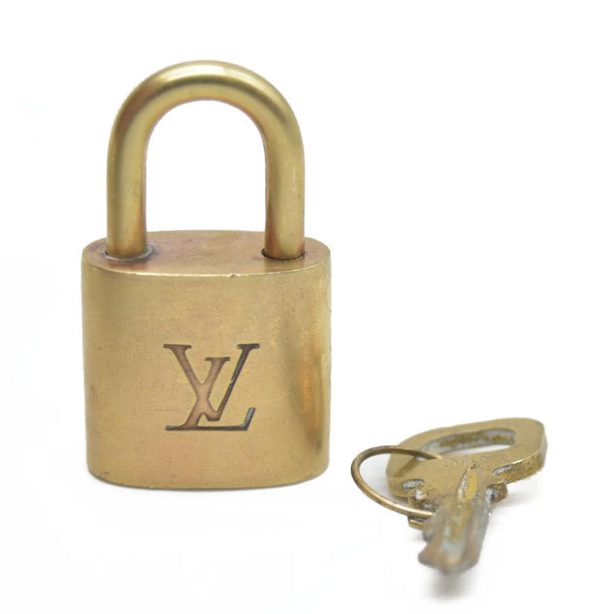 AUCTION Louis Vuitton Gold Lock and Key #313