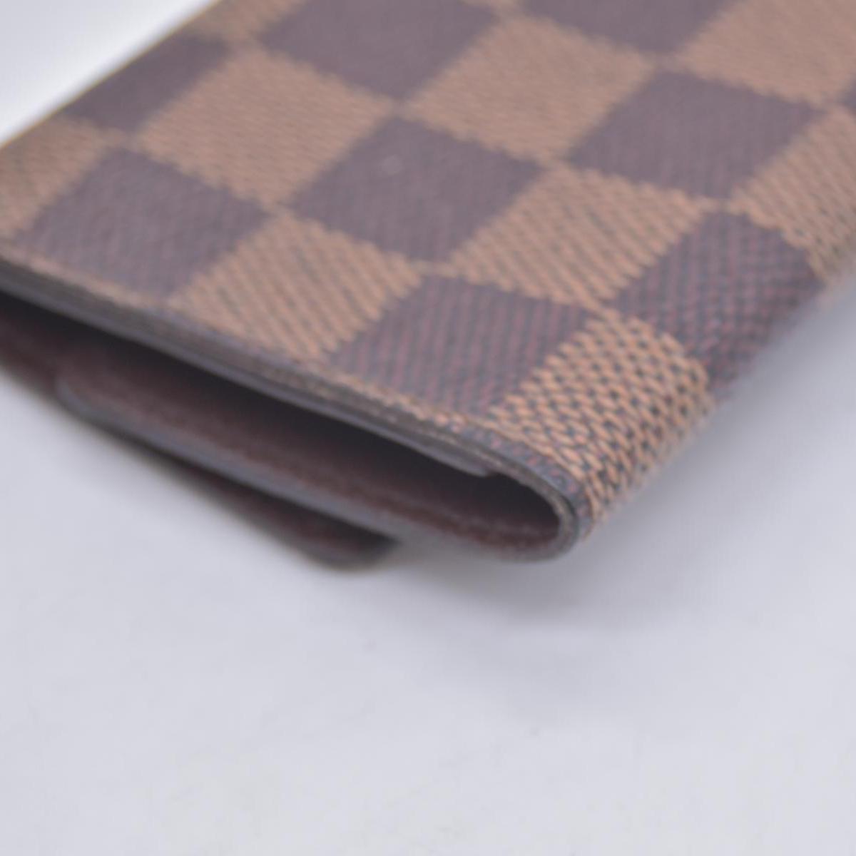 $395 2004 Louis Vuitton Damier Ebene Multicles 6 Key Holder CT0014 CONSIGNMENT 10021148