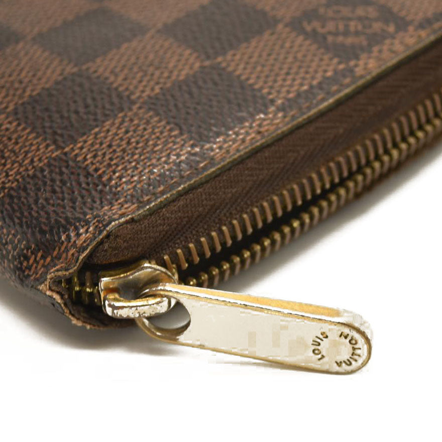 Louis Vuitton  Damier Ebene Zippy Wallet CA4049