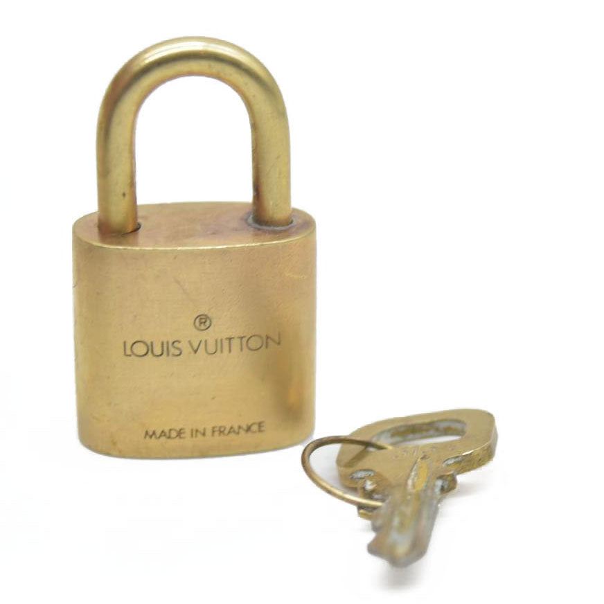 AUCTION Louis Vuitton Gold Lock and Key #313