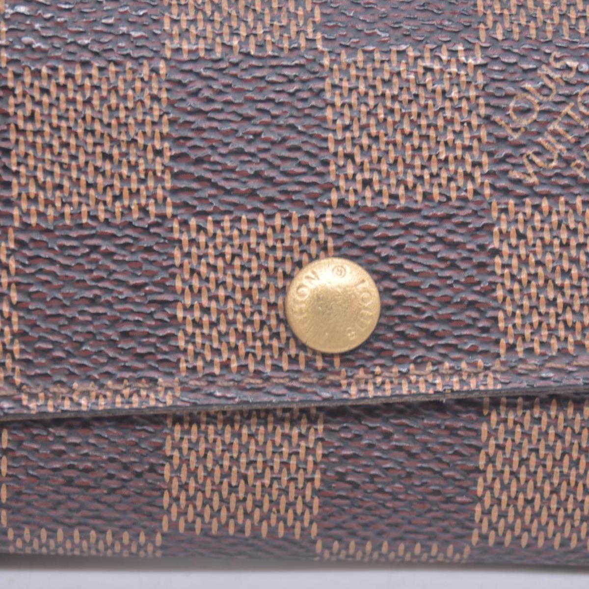 $395 2004 Louis Vuitton Damier Ebene Multicles 6 Key Holder CT0014 CONSIGNMENT 10021148