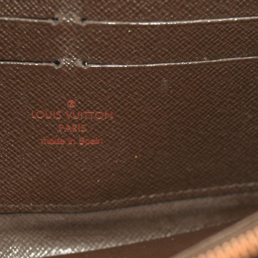 Louis Vuitton  Damier Ebene Zippy Wallet CA4049