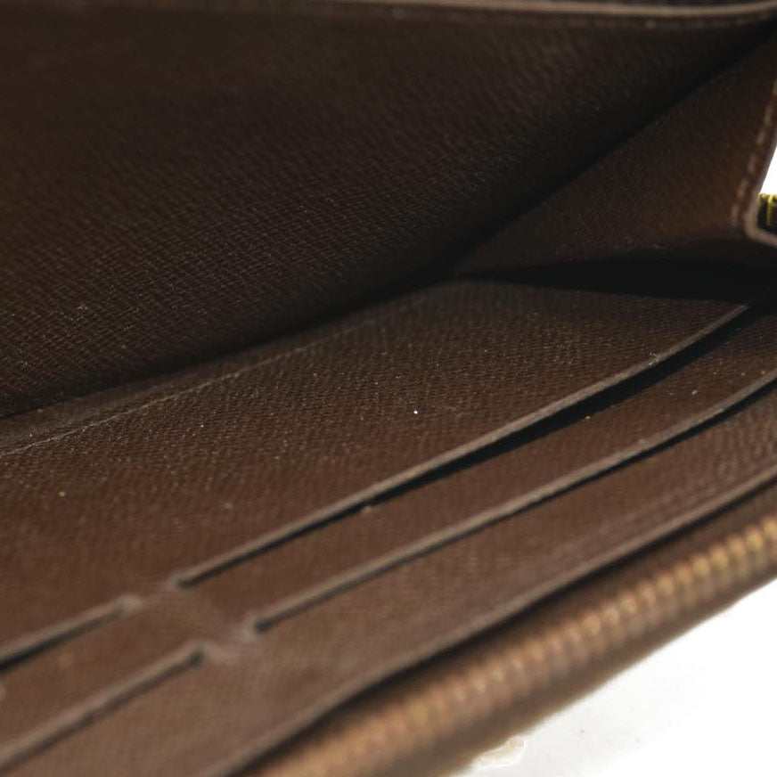 Louis Vuitton  Damier Ebene Zippy Wallet CA4049