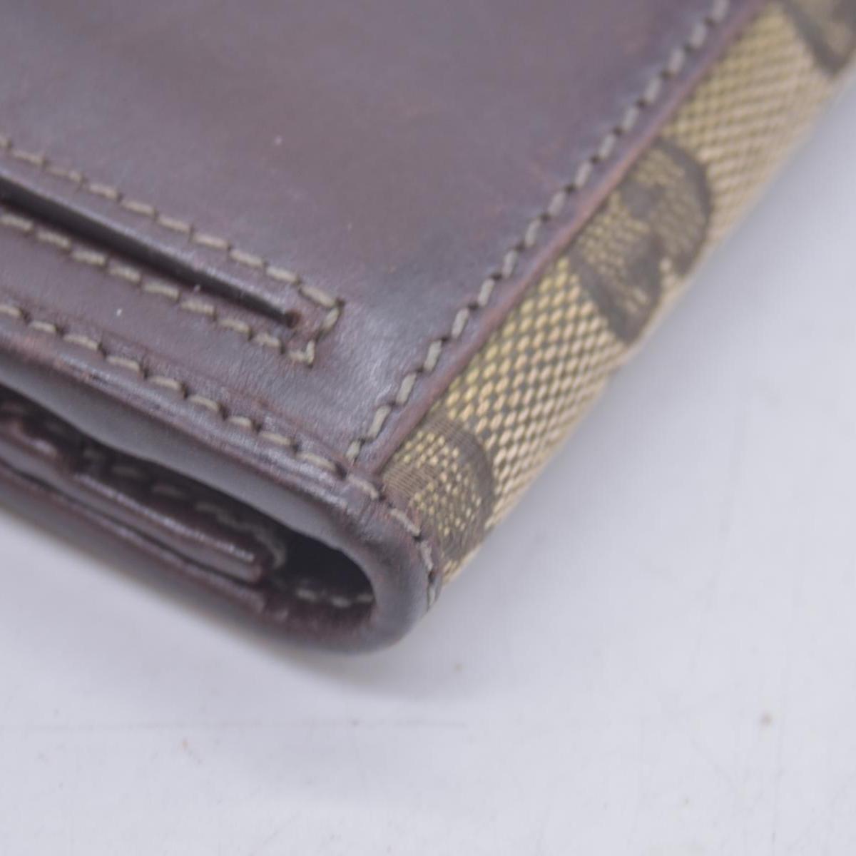 $595 Gucci Beige Green GG Canvas Web Continental Wallet CONSIGNMENT 10021150