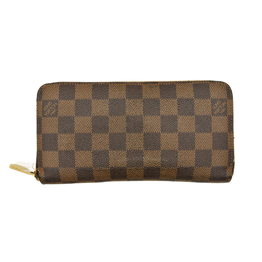 Louis Vuitton  Damier Ebene Zippy Wallet SD1103