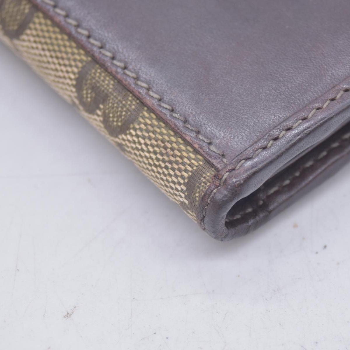 $595 Gucci Beige Green GG Canvas Web Continental Wallet CONSIGNMENT 10021150