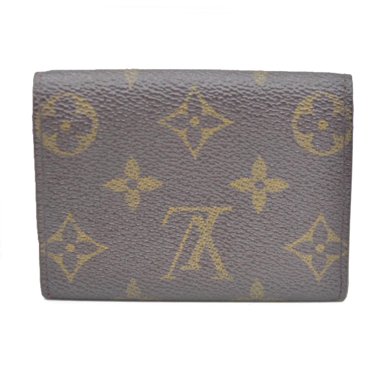 LOUIS VUITTON Monogram Plat Bifold Wallet Coin Case