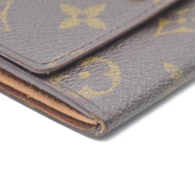 LOUIS VUITTON Monogram Plat Bifold Wallet Coin Case