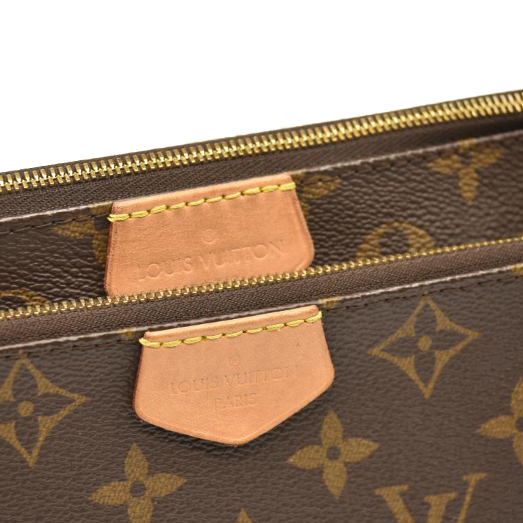 LOUIS VUITTON Monogram Multi Pochette Accessories Kaki CA0221