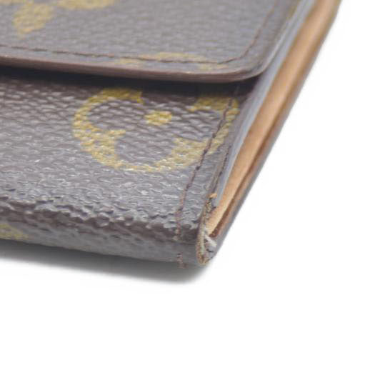 LOUIS VUITTON Monogram Plat Bifold Wallet Coin Case