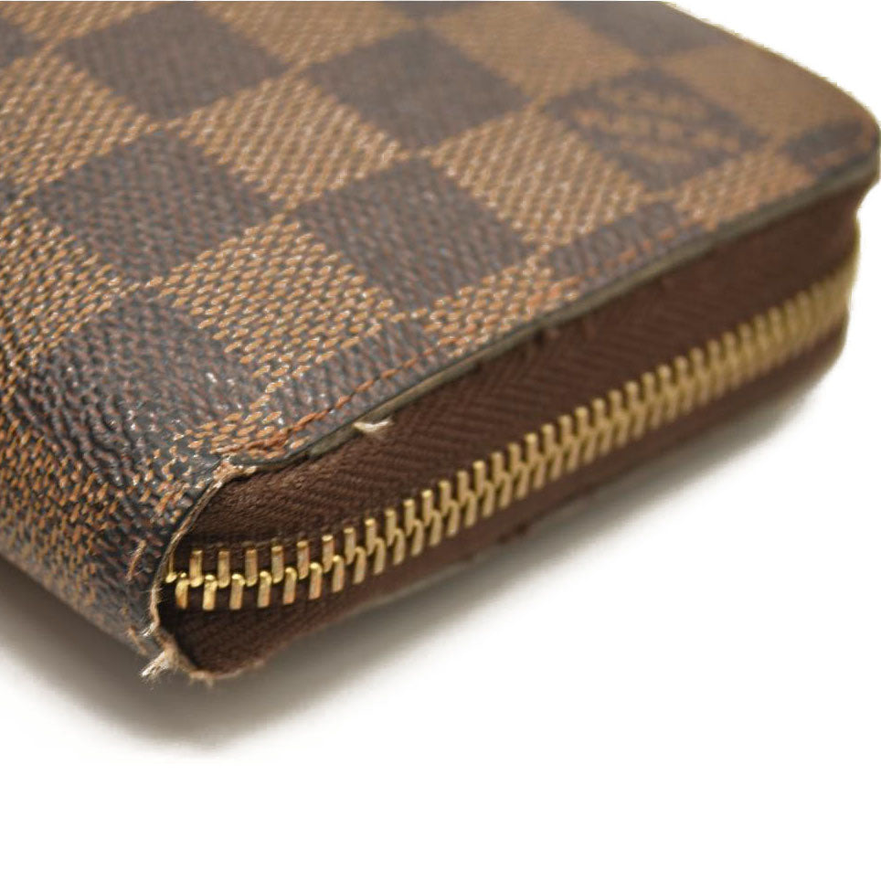 Louis Vuitton  Damier Ebene Zippy Wallet SD1103