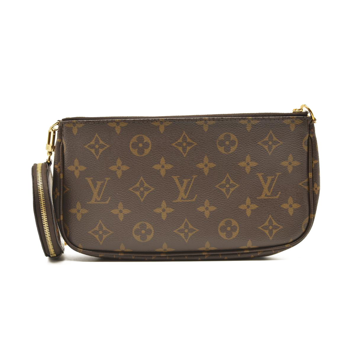 LOUIS VUITTON Monogram Multi Pochette Accessories Kaki CA0221
