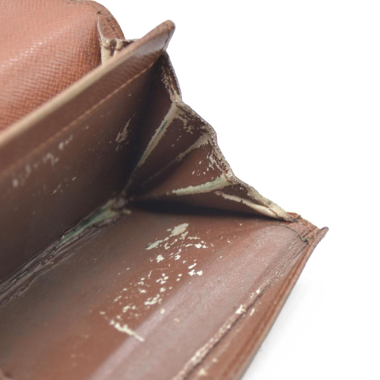 LOUIS VUITTON Monogram Plat Bifold Wallet Coin Case