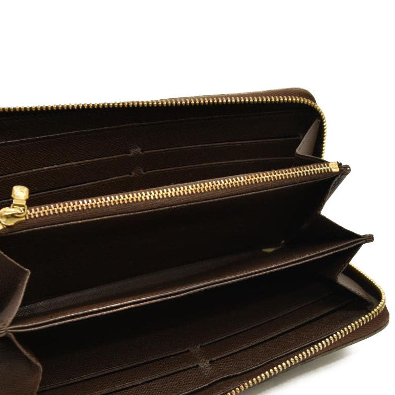 Louis Vuitton  Damier Ebene Zippy Wallet SD1103