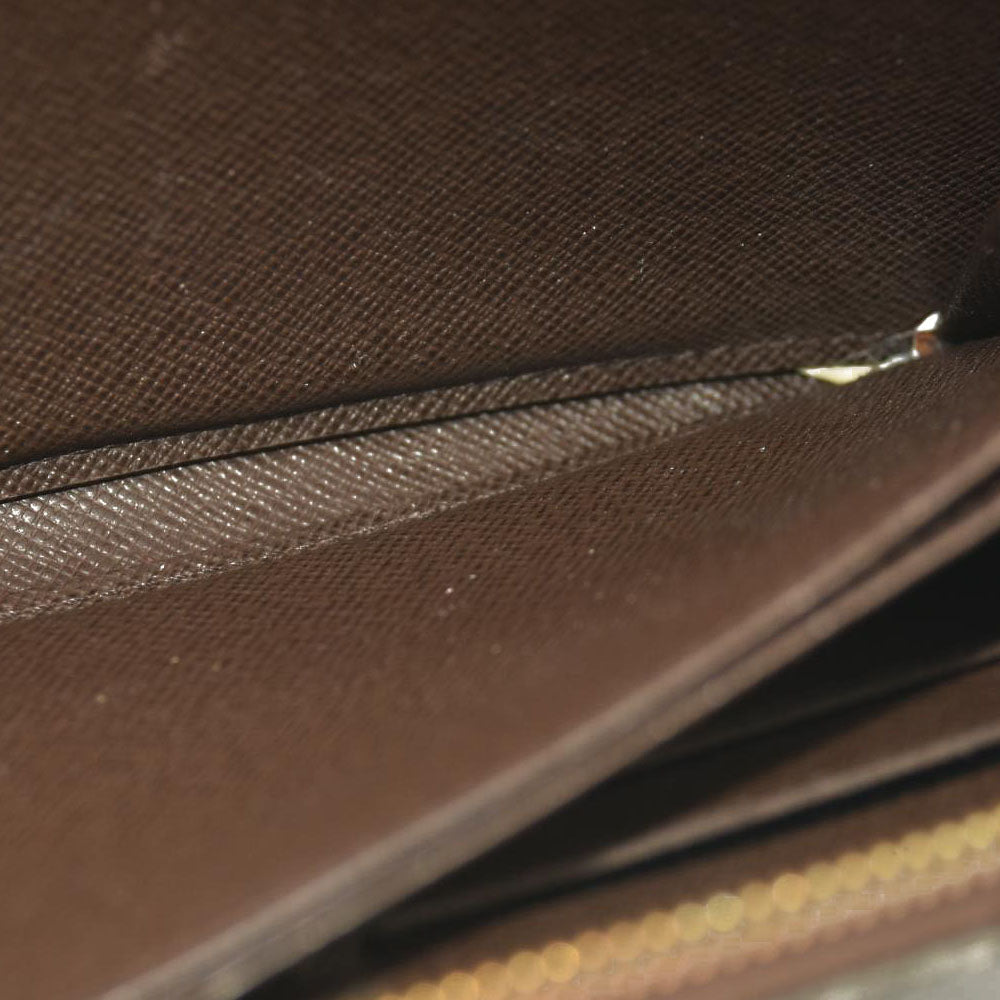 Louis Vuitton  Damier Ebene Zippy Wallet SD1103