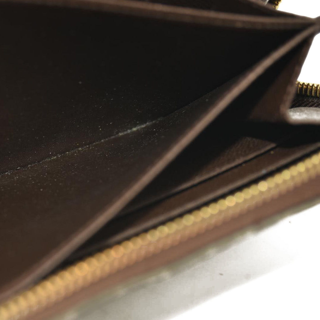 Louis Vuitton  Damier Ebene Zippy Wallet SD1103