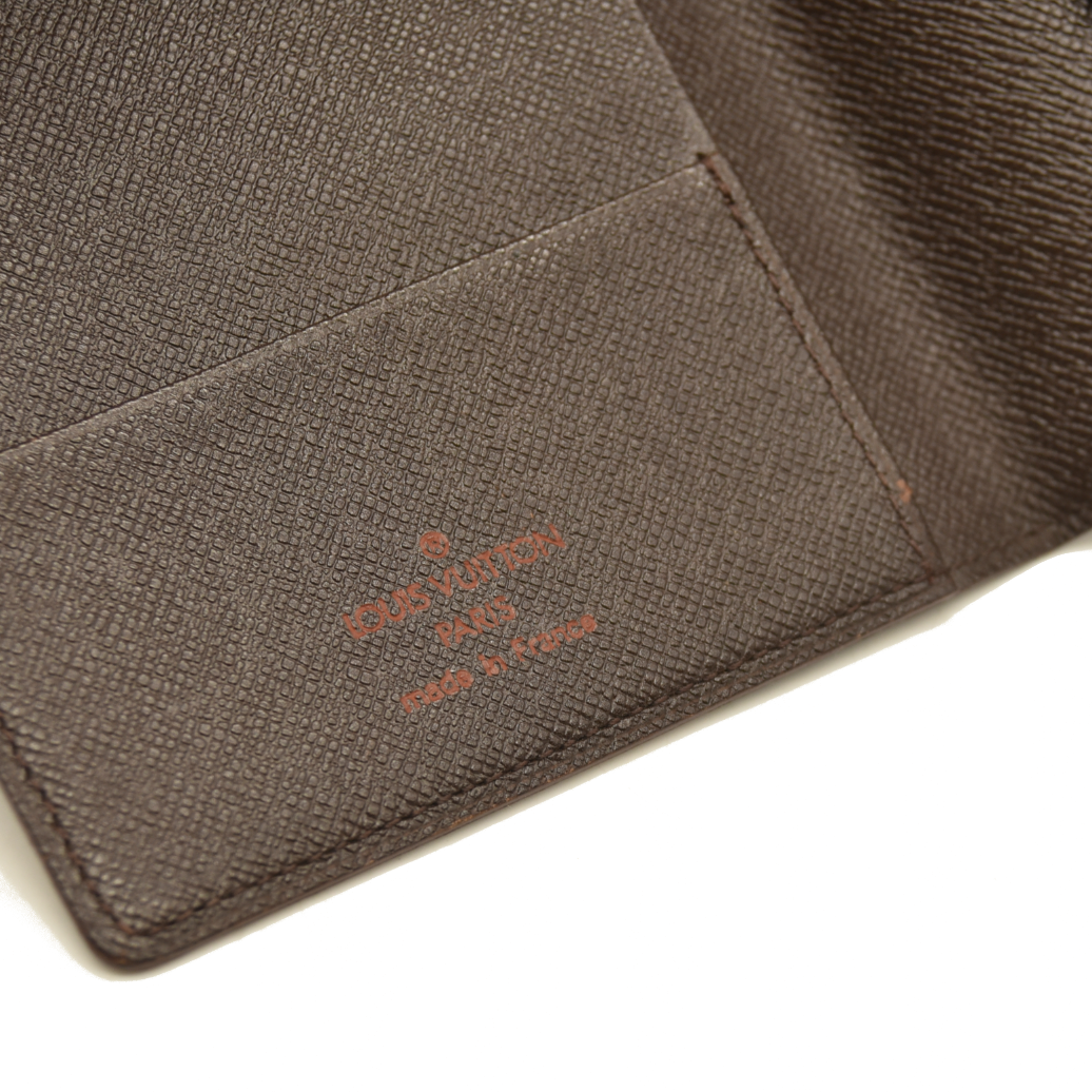 Louis Vuitton Damier Ebene Passport Cover MI0998
