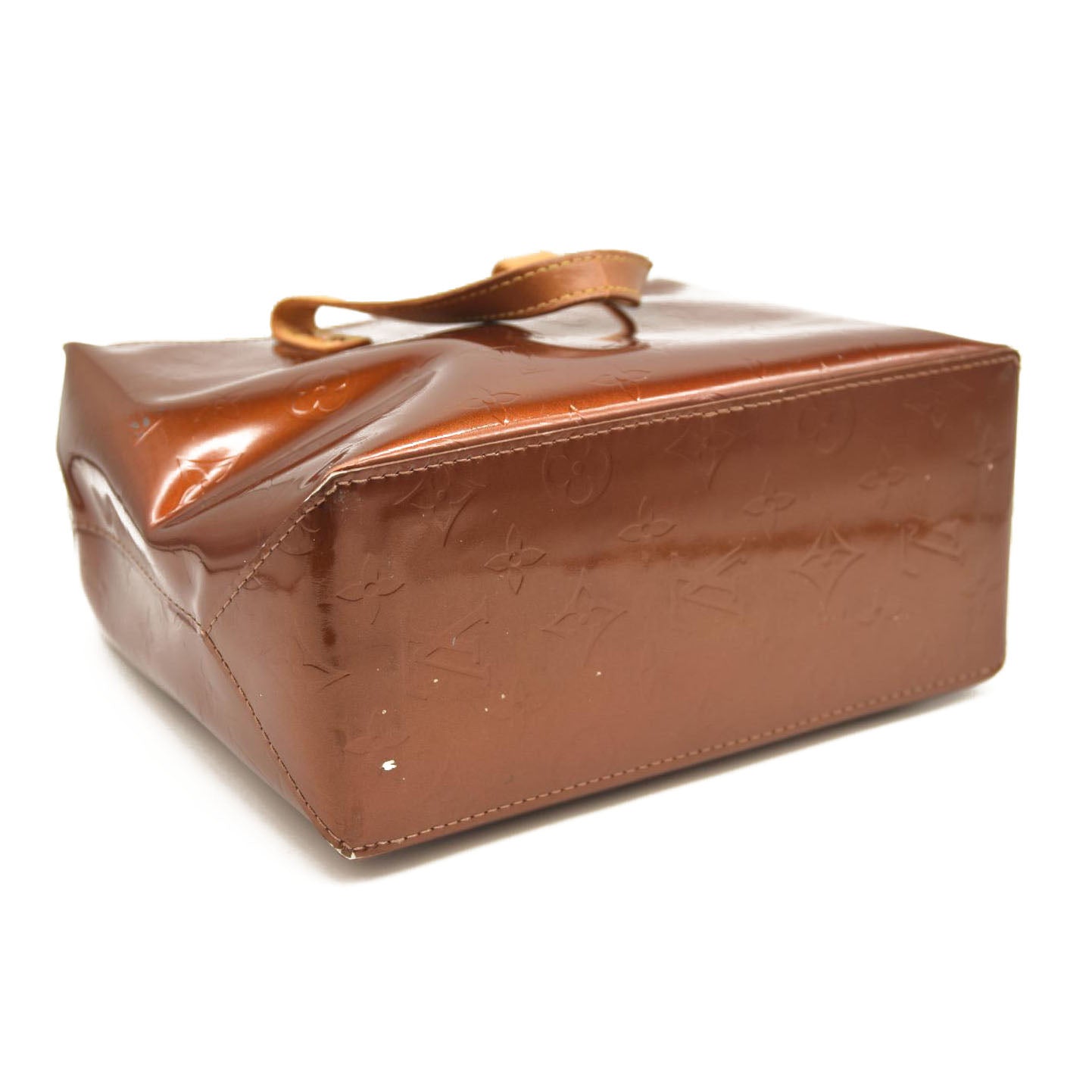 LOUIS VUITTON Vernis Reade PM Bronze