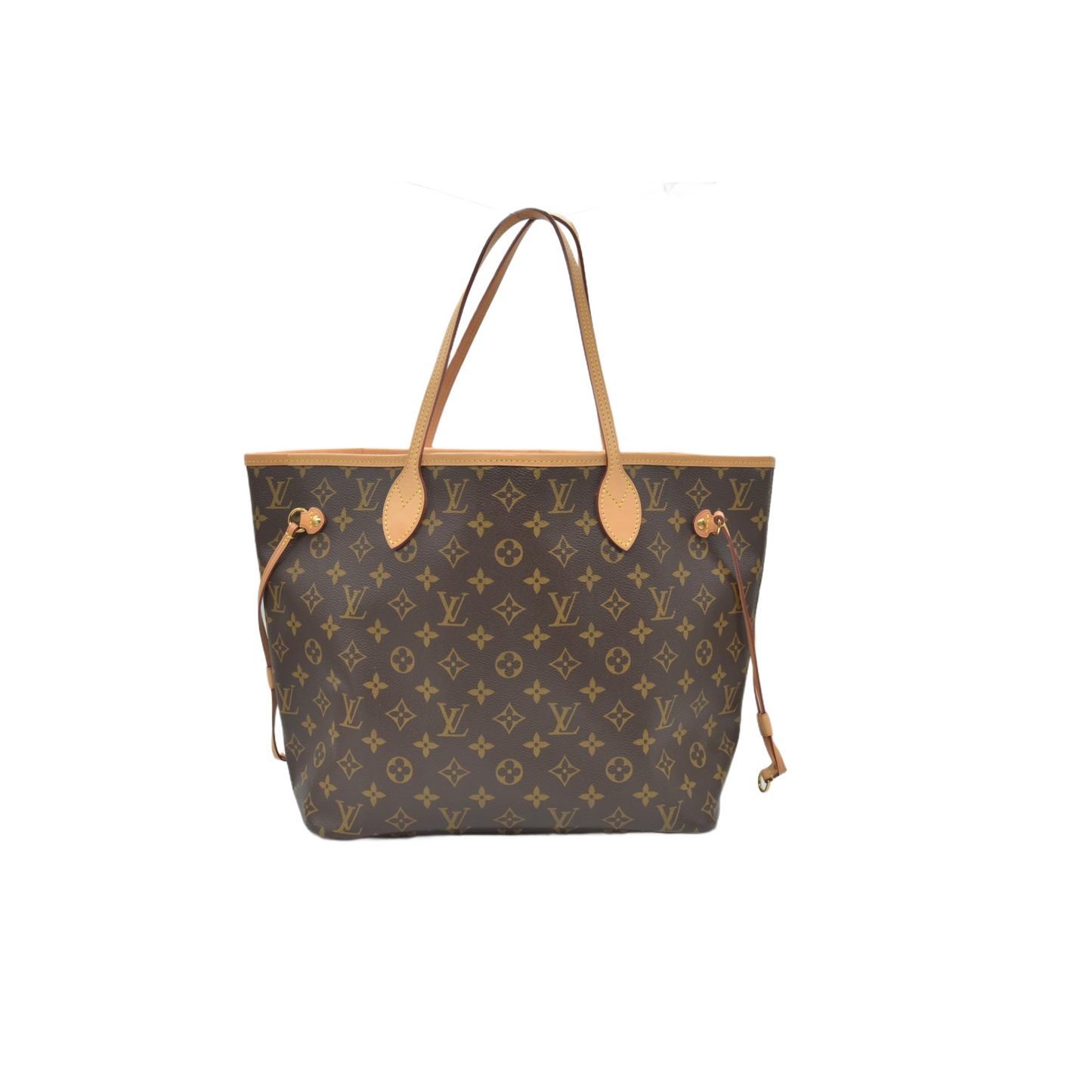 $2240 Louis Vuitton Monogram Neo Neverfull MM Rose Ballerine
