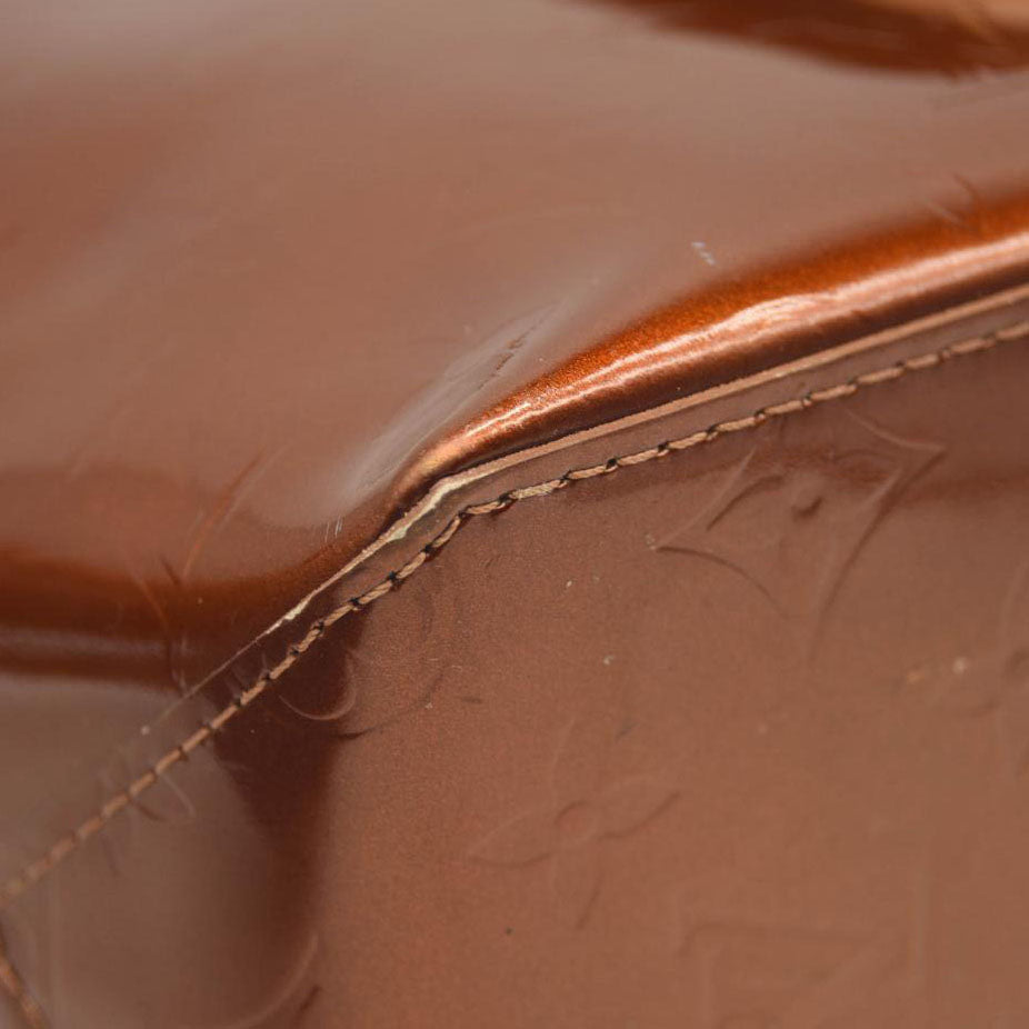 LOUIS VUITTON Vernis Reade PM Bronze