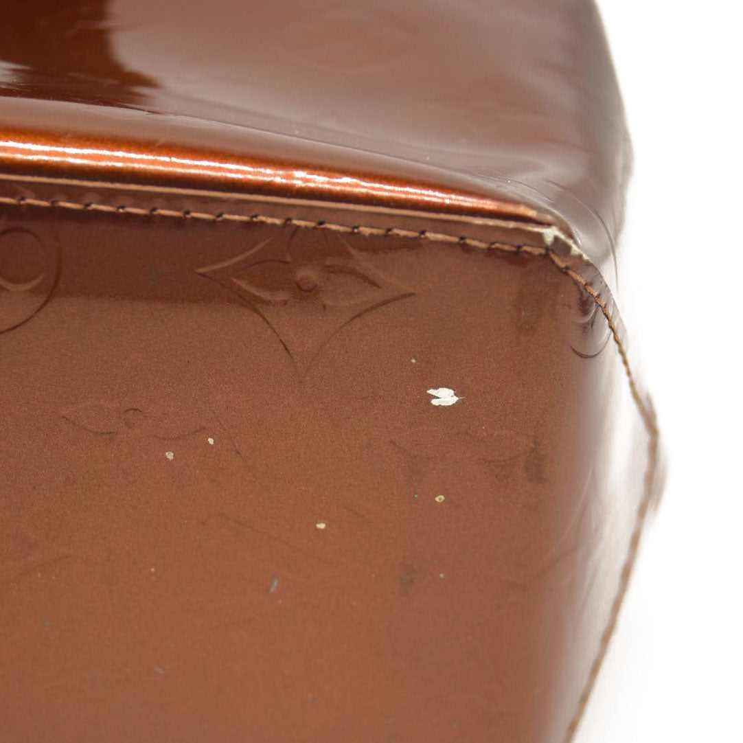 LOUIS VUITTON Vernis Reade PM Bronze